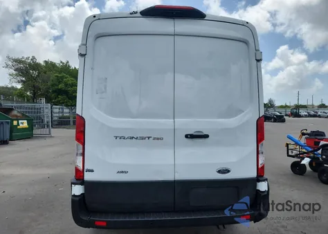 2020 Ford Transit T-250 from USA, damaged, VIN 1FTBR2C85LKB42266